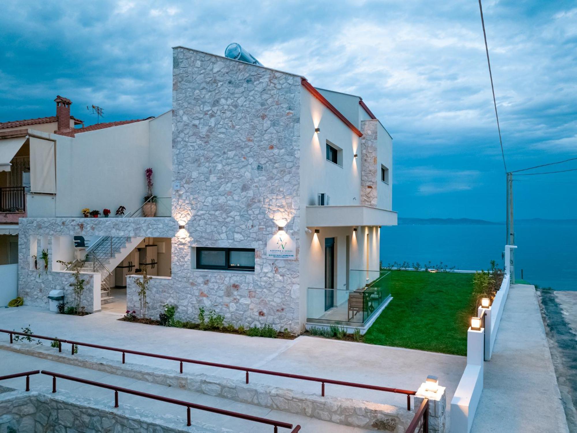 Azzurro E Verde By Rentalspro - Nea Potidaia Halkidiki 尼坡帝 外观 照片