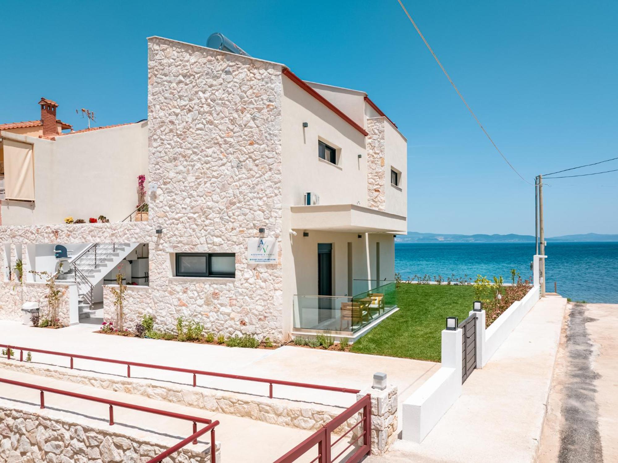 Azzurro E Verde By Rentalspro - Nea Potidaia Halkidiki 尼坡帝 外观 照片